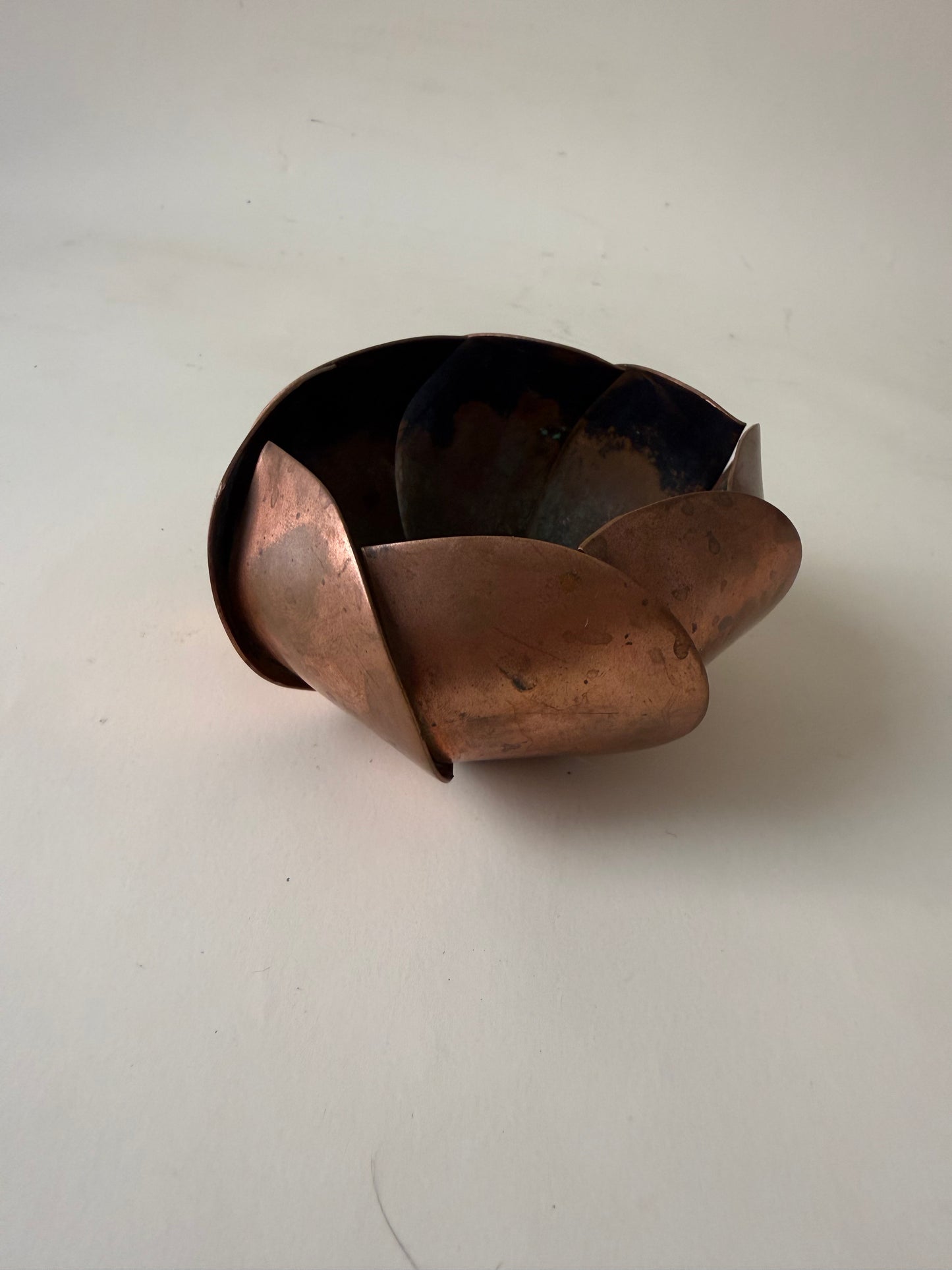 Vintage copper Bowl by renowned Jeweler and Sculptor Francisco Rebajes