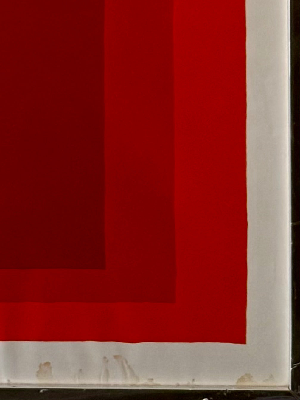 original Josep Albers exhibition poster from 1973