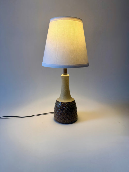 1970s stoneware table lamp by Einar Johansen for Søholm