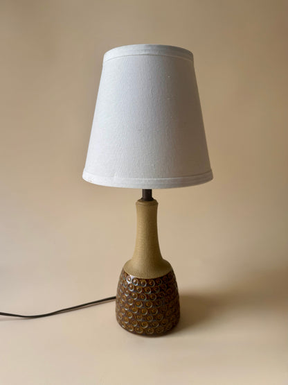 1970s stoneware table lamp by Einar Johansen for Søholm