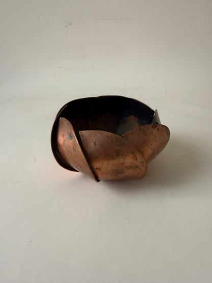 Vintage copper Bowl by renowned Jeweler and Sculptor Francisco Rebajes