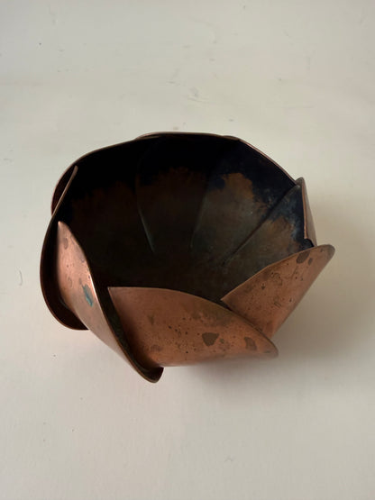 Vintage copper Bowl by renowned Jeweler and Sculptor Francisco Rebajes