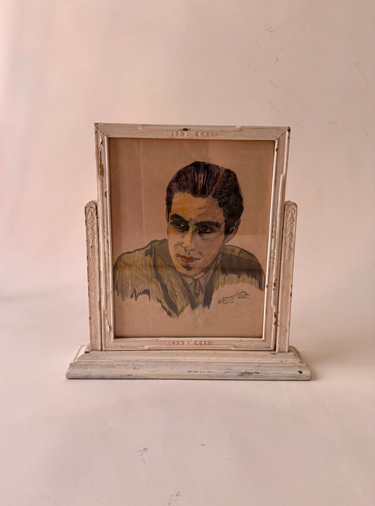 Vintage Portrait of a Young Man by Art Trippanera from 1939