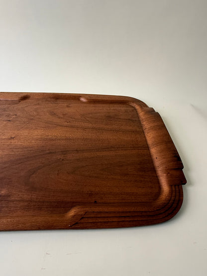 plywood molded art deco wood tray by toastmaster