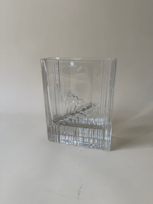 Iittala of Finland sointu crystal glass designed by Tapio Wirkkala