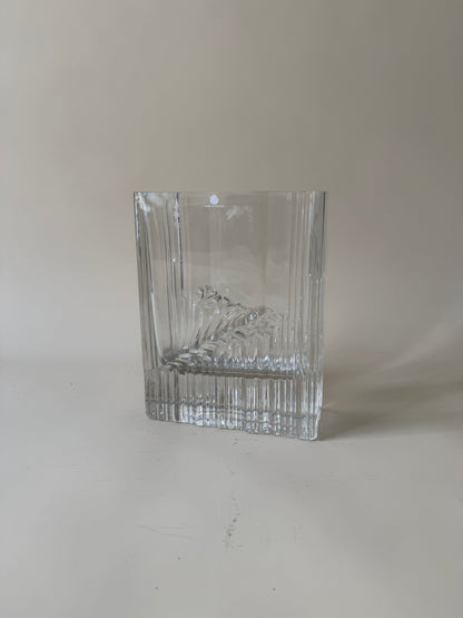Iittala of Finland sointu crystal glass designed by Tapio Wirkkala