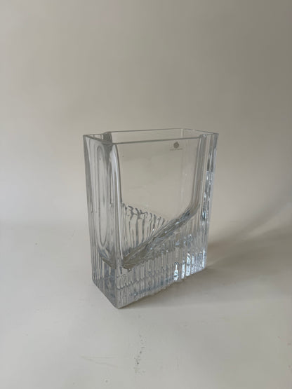 Iittala of Finland sointu crystal glass designed by Tapio Wirkkala