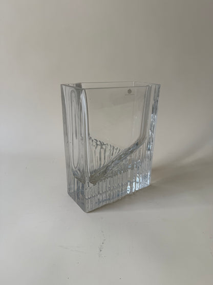 Iittala of Finland sointu crystal glass designed by Tapio Wirkkala