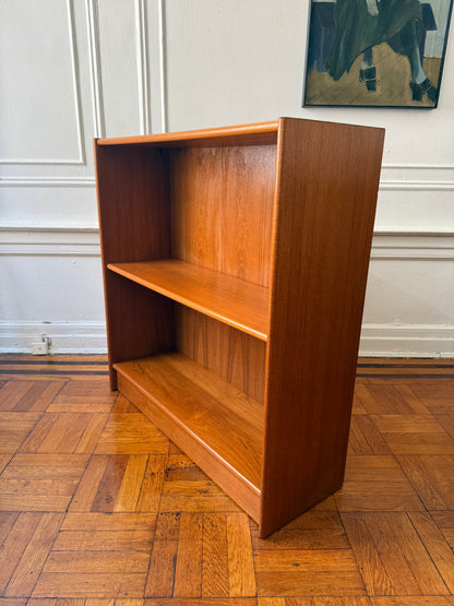 small danish teak bookshelf
