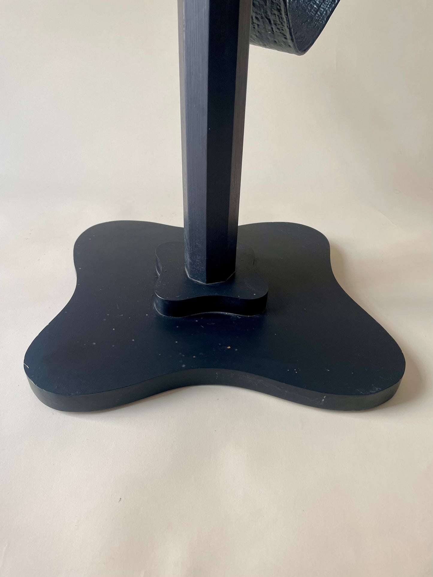 vintage life size jock strap black sculpture by Francine C Fineman