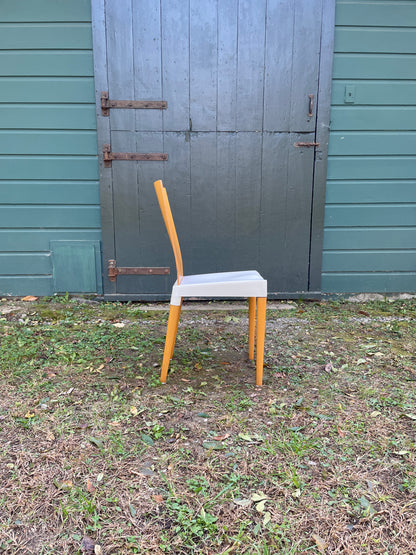 set of 8 mrs. trip chairs by Phillipe Starck for Kartell from the late 1990s