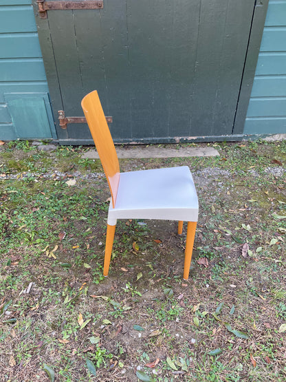 set of 8 mrs. trip chairs by Phillipe Starck for Kartell from the late 1990s