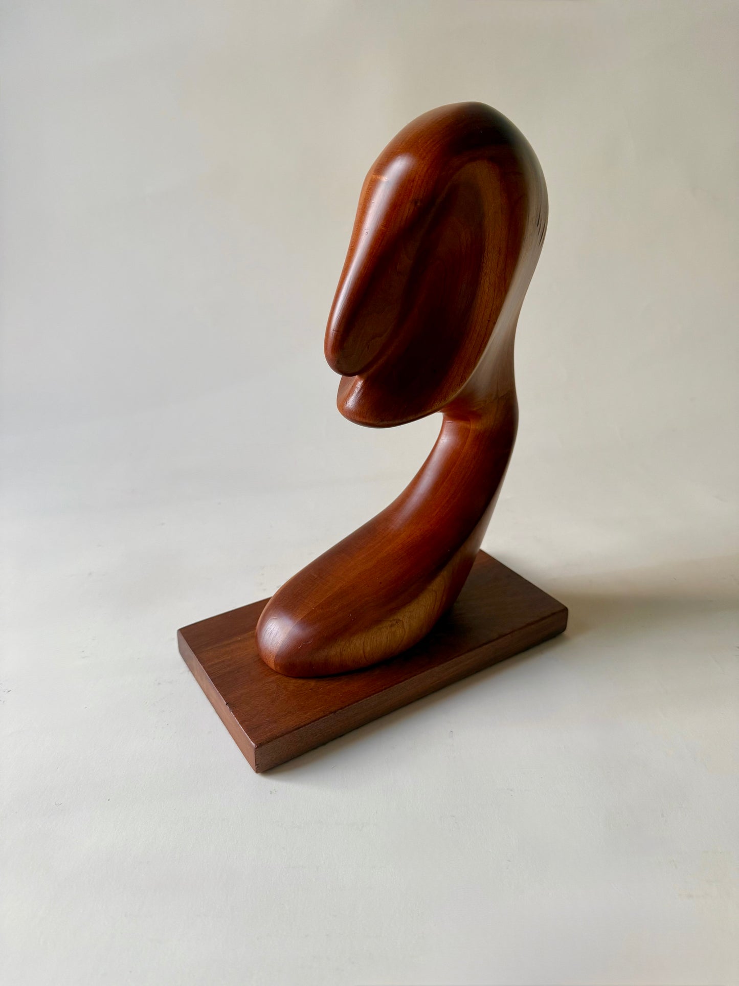 vintage abstract figural bust by Jerald Starr from 1977
